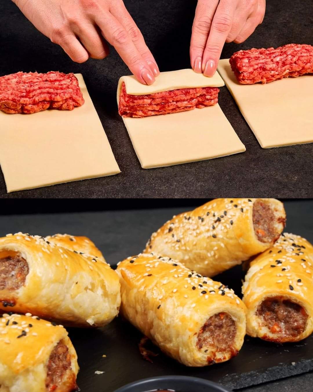 Puff Pastry Sausage Rolls All easy recipes